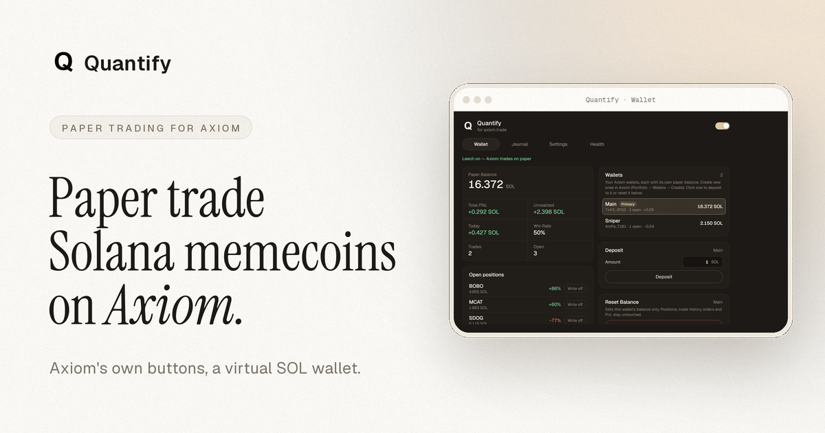 Quantify Discord Server – Support and License Tickets